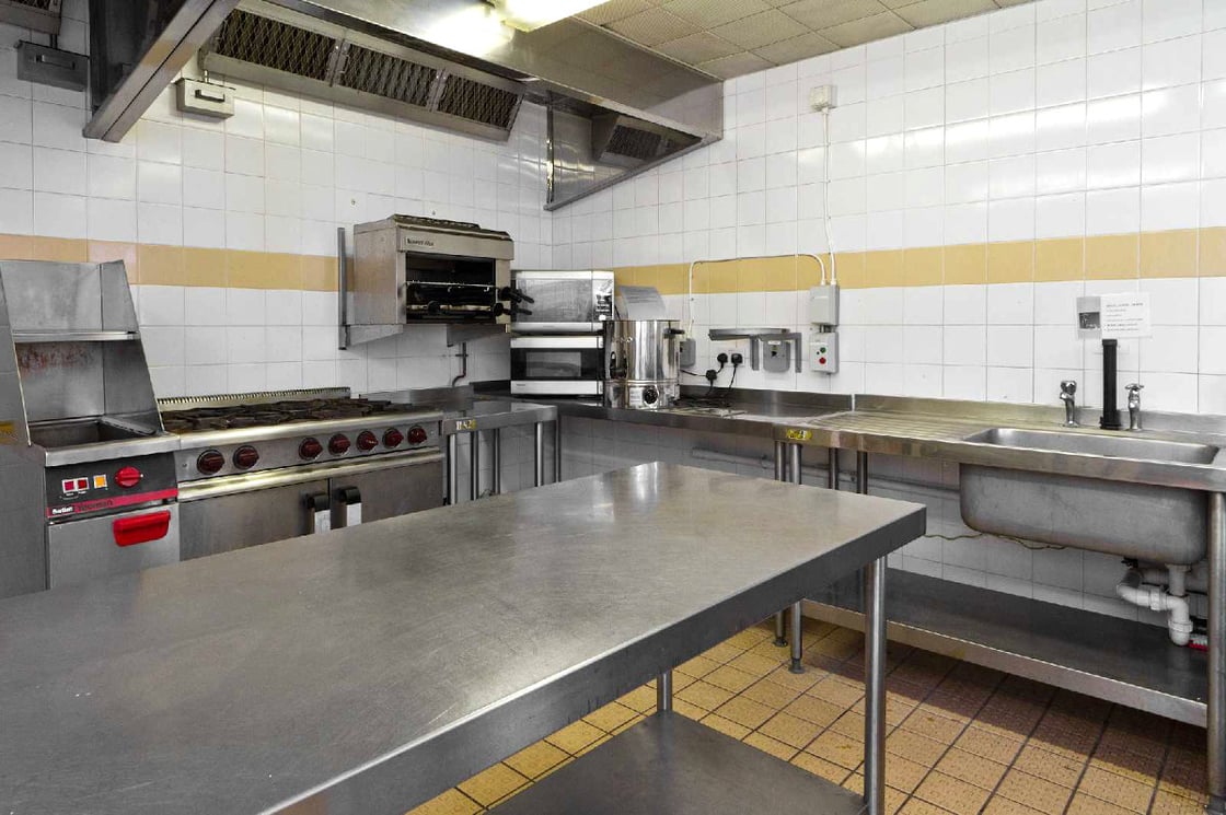 Alternative Venues' many spaces include an industrial kitchen